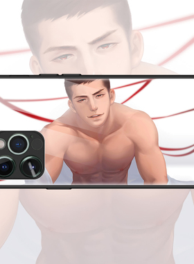 可爱萌男适用oppoReno3玻璃壳13p苹果12promax简约x27手机壳nova7