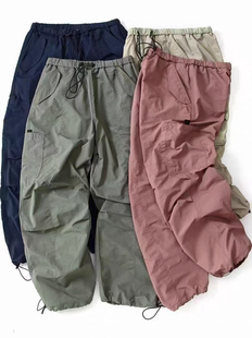 长裤 逆天超爽 直筒薄款 工装 25SS日系机能防水透气宽松休闲基本款