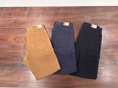 【B01改良卡家平替直筒宽松做旧vintage复古cleanfit工装裤伐木裤