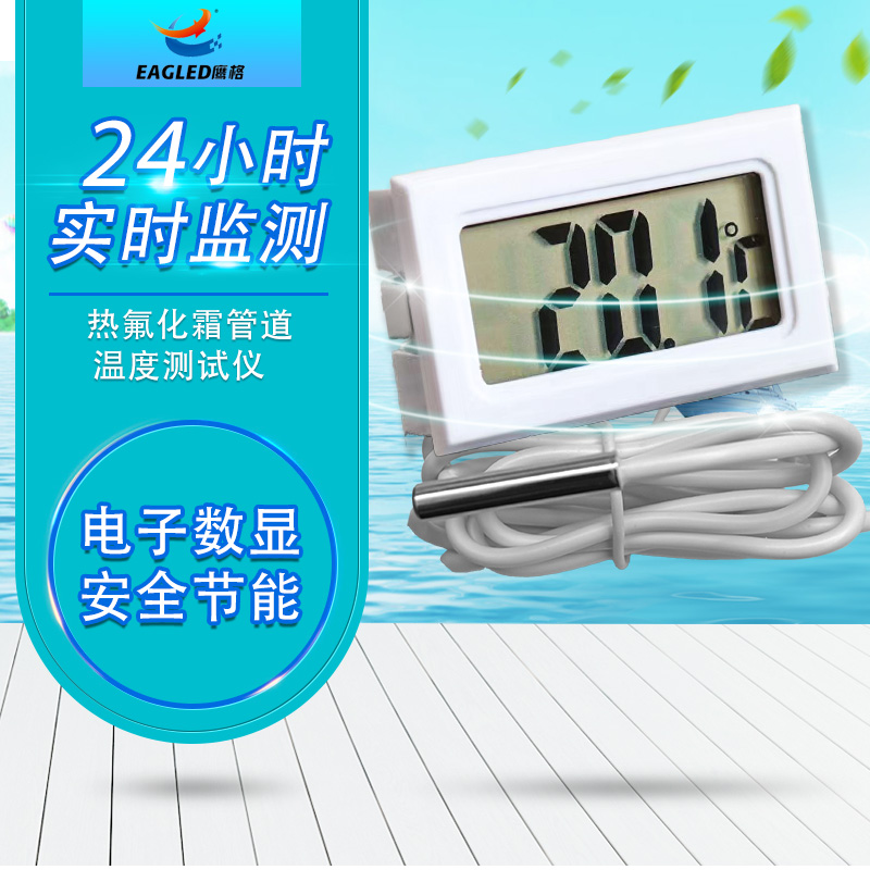 鹰格热氟化管道温度测试仪