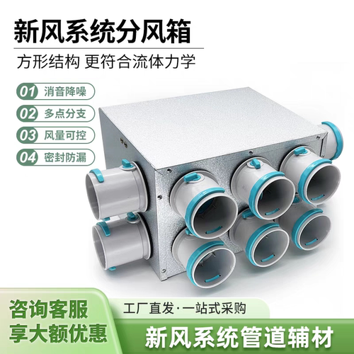 鑫隆升新风金属分风箱风量均匀