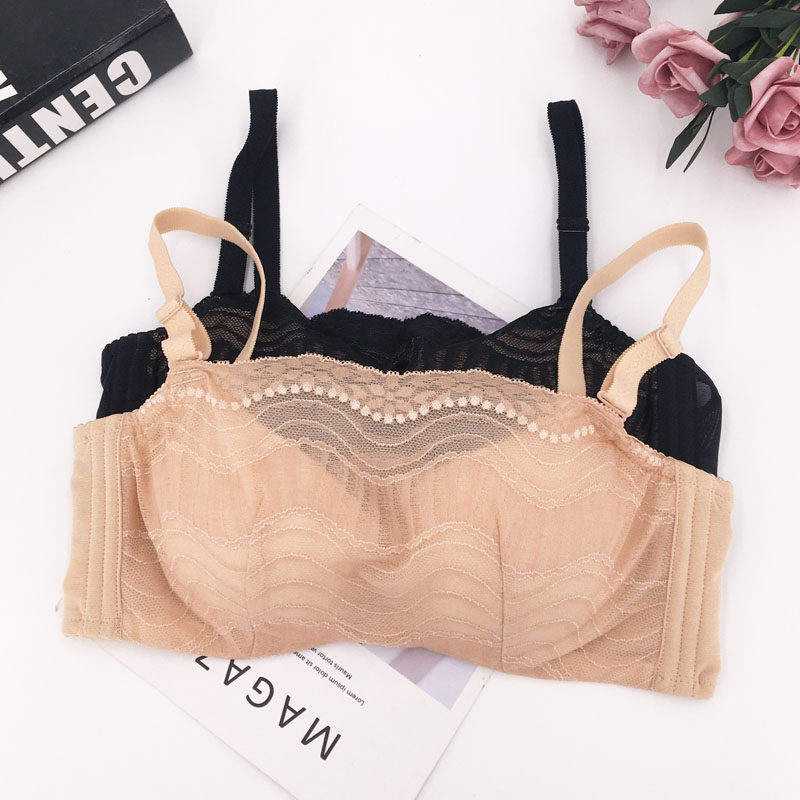 桑扶兰文胸专柜正品薄杯抹胸女可拆卸打底防走光收副乳内衣ale05