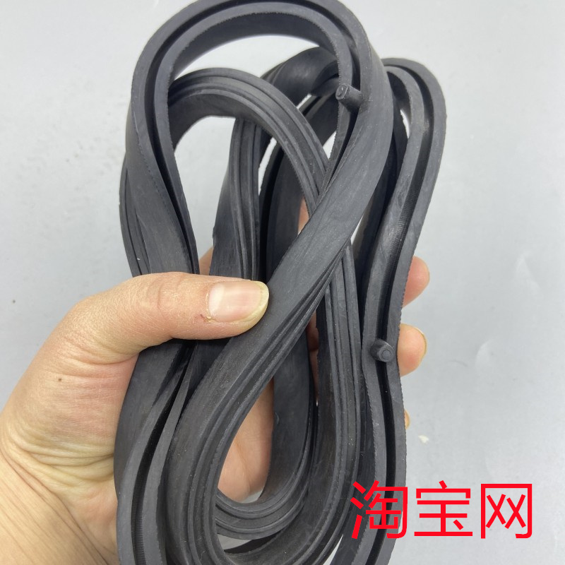 适用于陕汽德龙F3000X3000新M3000油浴式空滤器底壳密封圈配件