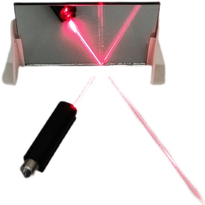 光的反射实验器材中考理化实验激光笔分光器平面镜学生分组实验器