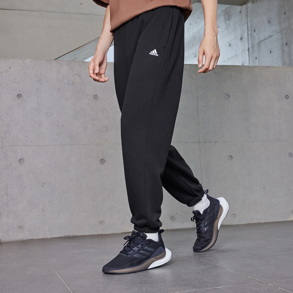 情侣款加厚束脚宽松运动休闲裤