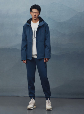 Adidas阿迪达斯外套男子秋季新款武极系列运动连帽夹克外套IP4933