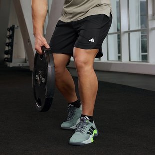 Adidas/阿迪达斯短裤男子夏季新款训练透气运动健身短裤IB7909