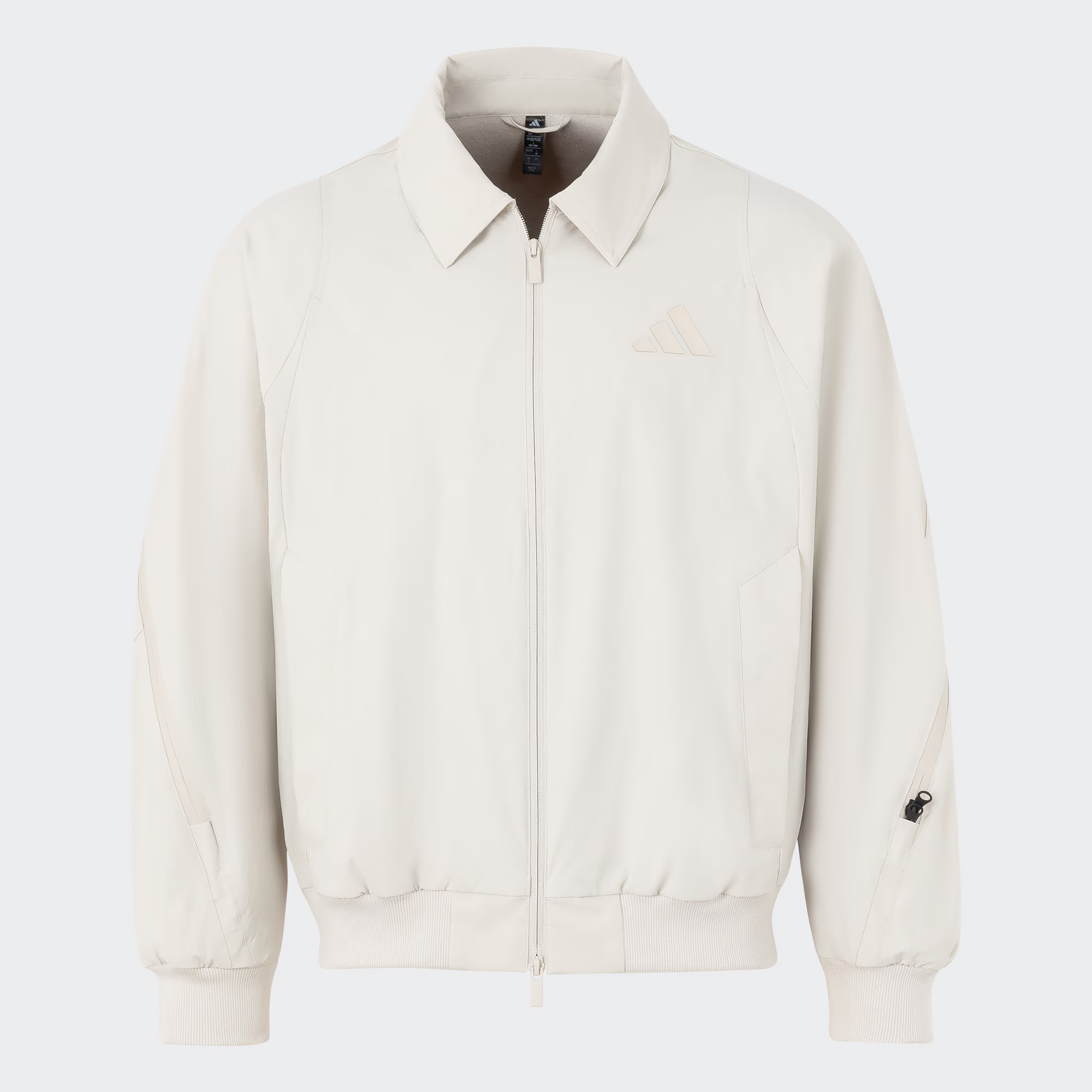 秋季加绒运动宽松翻领夹克外套