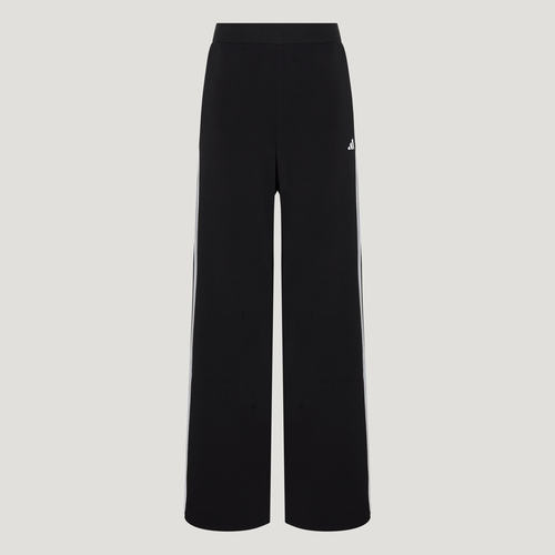 Adidas/阿迪达斯正品女三条纹针织时尚休闲休闲直筒运动裤KZ1564
