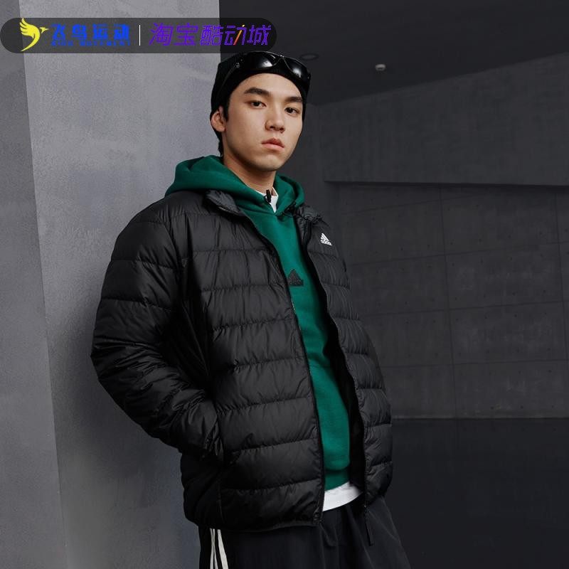 保暖立领运动上衣外套鸭绒羽绒服