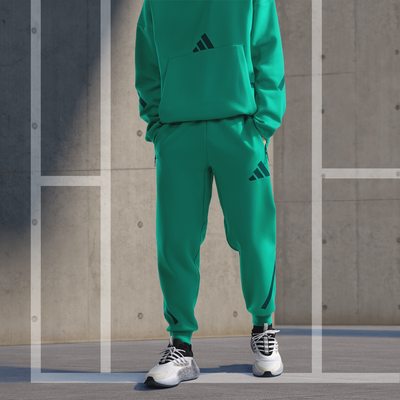 亲肤柔软轻薄保暖束脚锥形裤