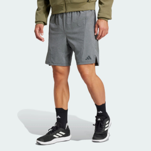 Adidas阿迪达斯正品新款透气综合训练速干凉爽运动健身短裤JE5679