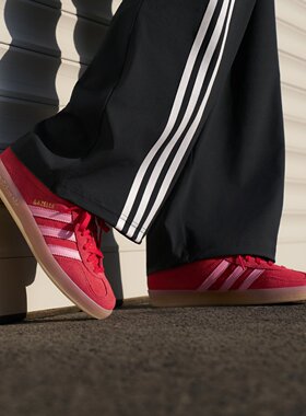阿迪达斯2026夏女GAZELLE「T头鞋」经典运动板鞋德训鞋 IH6797