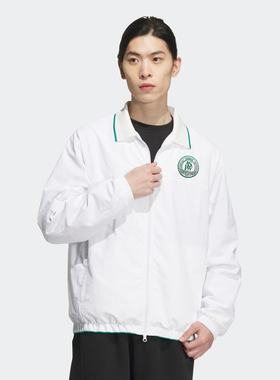 Adidas/阿迪达斯外套运动上衣休闲宽松翻领夹克外套JE3627