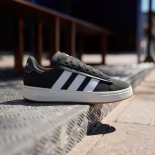 Adidas/阿迪达斯男鞋女鞋正品新款网球运动休闲鞋低帮板鞋JR0543