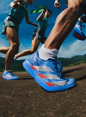 Adidas/阿迪达斯正品2025冬季款男士耐磨低帮减震跑步鞋JR4796