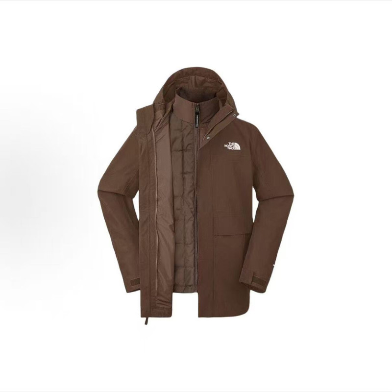 舒适拉链双层三合一运动上衣外套