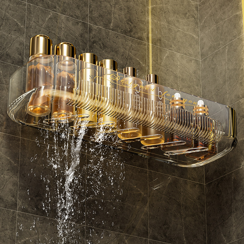 卫生间浴室置物架免打孔壁挂式镜柜前收纳盒洗漱台化妆品收纳架子,家庭/个人清洁工具,浴室角架/置物架,淘宝优惠券,粉丝福利购,淘宝优惠卷