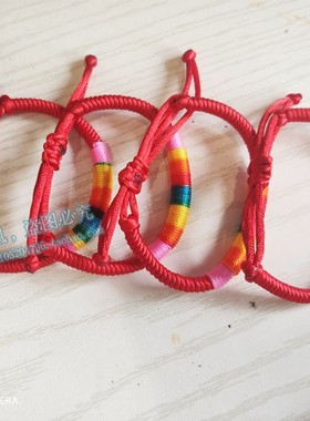 可调节纯手工编制手链