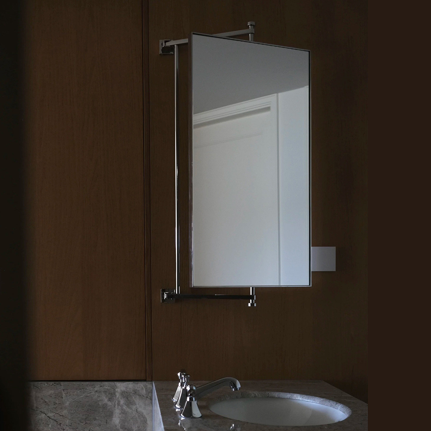 是物不锈钢银色旋转镜子定制风水镜窗户浴室卫生间洗手台悬空吊挂,家装主材,浴室镜,淘宝优惠券,粉丝福利购,淘宝优惠卷