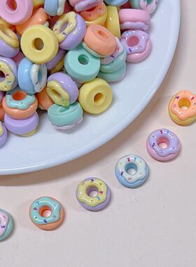 树脂配件批发diy奶油亮面手机服饰手工饰品材料贴亮面迷你甜甜
