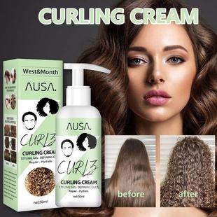 Curly Hair Cream Natural Hair Strands Products Booster Defin