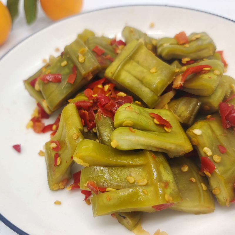 湖南坛子菜酸刀豆新化