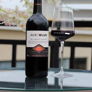 新款凯富庄园蓝澳2019干红葡萄酒AUSTBLUE赤霞珠红酒包邮