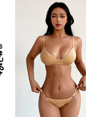 VACW夏日波波冰 日系莫兰迪色抑菌纯棉底档内裤女舒适无痕不夹臀