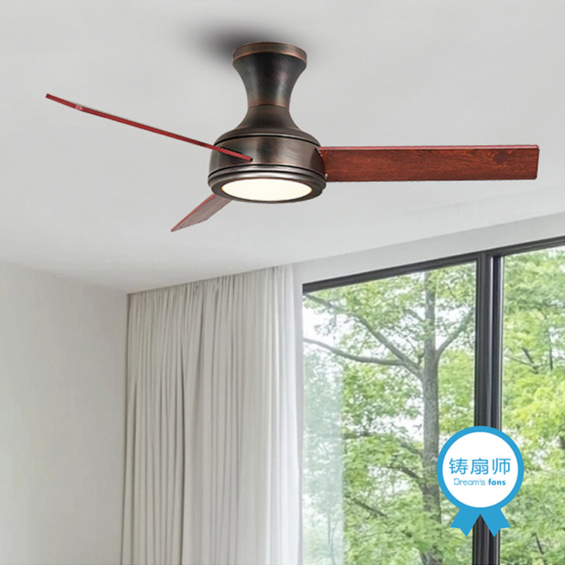 吊扇时尚经典三叶带灯现代