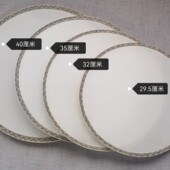 熟绢挂扇单面空白圆形古风工笔画专用手绘仿古典装 饰宋锦包边团扇