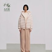 波兰科鲁达95白鹅绒商场同款 排骨连帽欧版 女士轻薄保暖鹅绒服