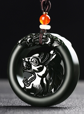 真品新疆和田玉细料生肖虎玉吊坠男士女士老虎玉佩玉石玉挂件玉坠