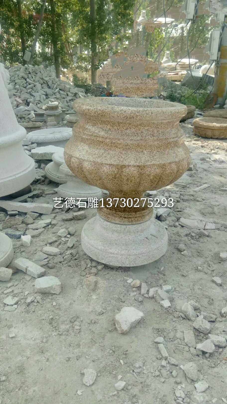 Stone carving flowerpot stone carving Flower bowl Granite European style Flower pot Residential quarters villa Scenery decorate Decoration Manufactor Direct sellingin the Basic building materials , Natural marble , Marble Products  category - from Buy2taobao.com to provide professional Taobao agent buy service