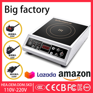 110V美规大功率电磁炉欧规英跨境外贸出口电陶炉Induction cooker