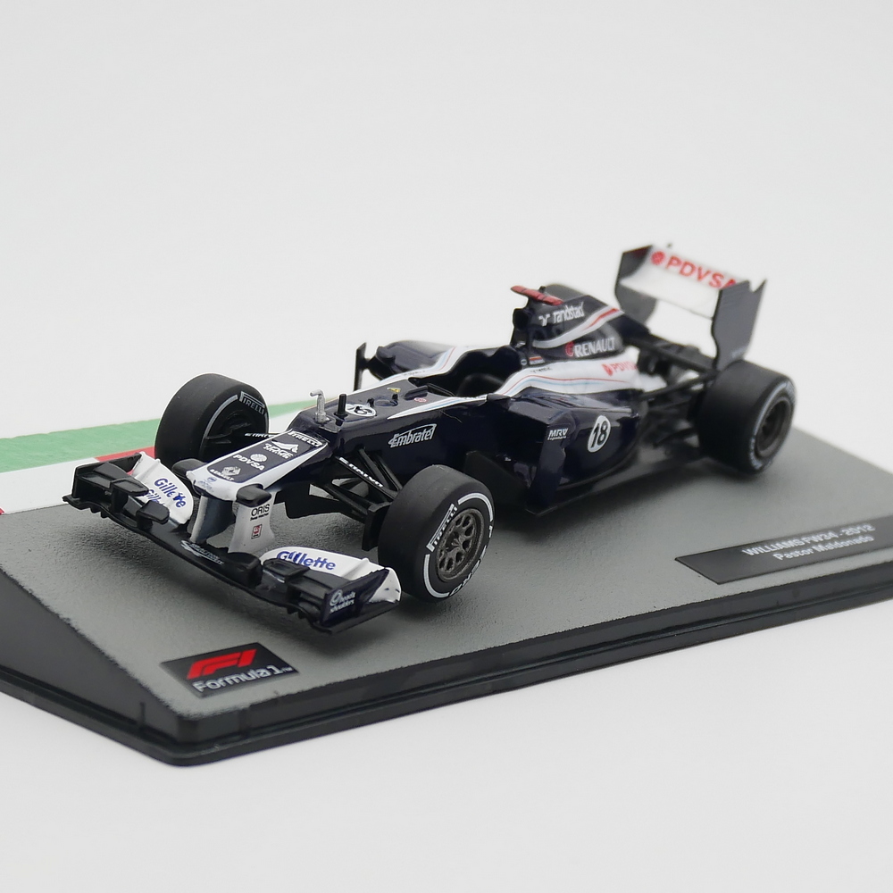 ixo 1:43 F1赛车合金车模型Williams FW34 2012 Pastor Maldonado