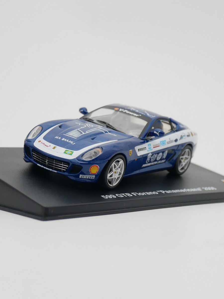 ixo 1:43 ferrari 599 gtb fiorano 2006法拉利合金汽车模型玩具