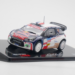 Citroen DS3 WRC Loeb雪铁龙勒布拉力赛车汽车模型 ixo 2013