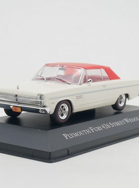 ixo 1:43 PLYMOUTH FURY 426 STREET WEDGE 1965普利茅斯汽车模型