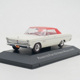 PLYMOUTH FURY 426 ixo WEDGE STREET 1965普利茅斯汽车模型
