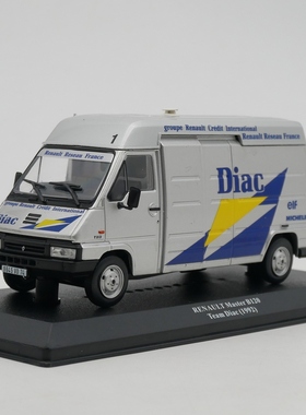 ixo 1:43 Renault Master B120 Team Diac 1992雷诺拉力车队后勤