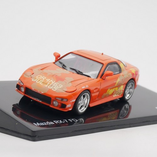 ixo 1:43 Mazda RX7 FD马自达速度与激情电影车模型收藏玩具车