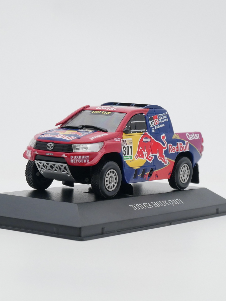 ixo 1:43 Toyota Hilux Dakar 2017丰田海拉克斯皮卡达喀尔赛车