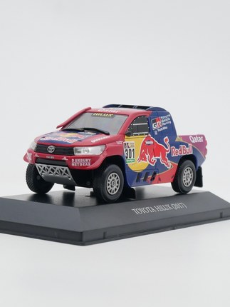 ixo 1:43 Toyota Hilux Dakar 2017丰田海拉克斯皮卡达喀尔赛车