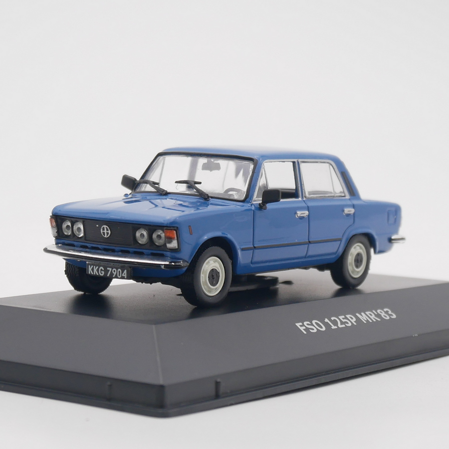 ixo 1:43 FSO 125P MR'83波兰小车合金汽车模型收藏玩具车