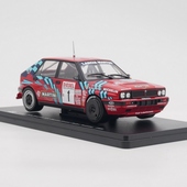 WRC Delta IXO 16V Lancia Integrale 1989蓝旗亚拉力赛车模