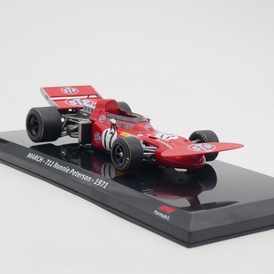 ixo 1:24 MARCH 711 Ronnie Peterson 1971方程式赛车F1汽车模型