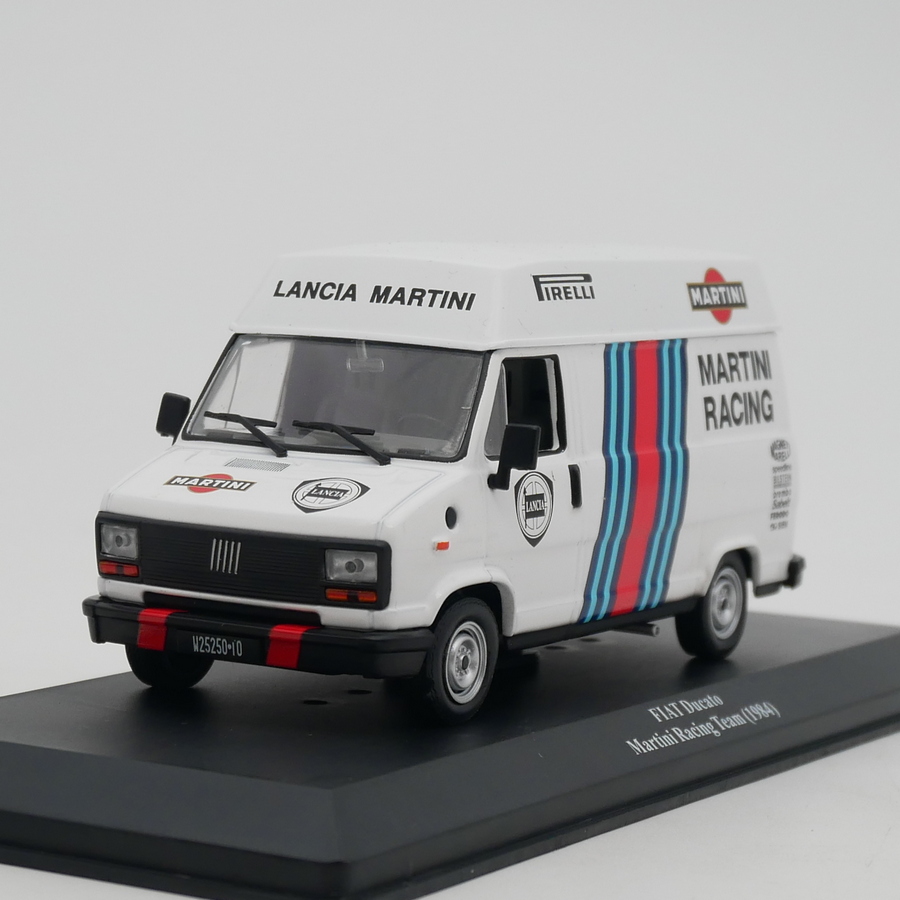 ixo 1:43 Fiat Ducato菲亚特杜卡托面包车Martin赛车队汽车模型