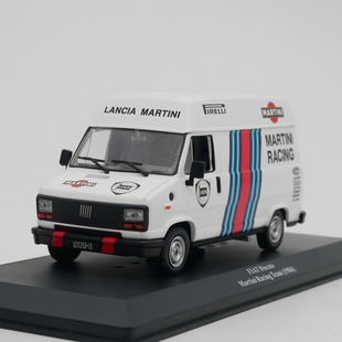 Ducato菲亚特杜卡托面包车Martin赛车队汽车模型 ixo Fiat