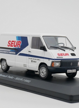 ixo 1:43 Renault Trafic Seur 1986雷诺物流面包车合金汽车模型